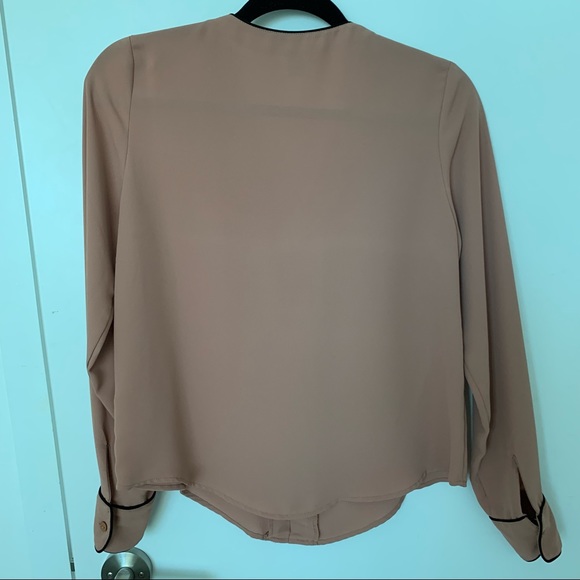 Beige Work Top - Picture 3 of 3